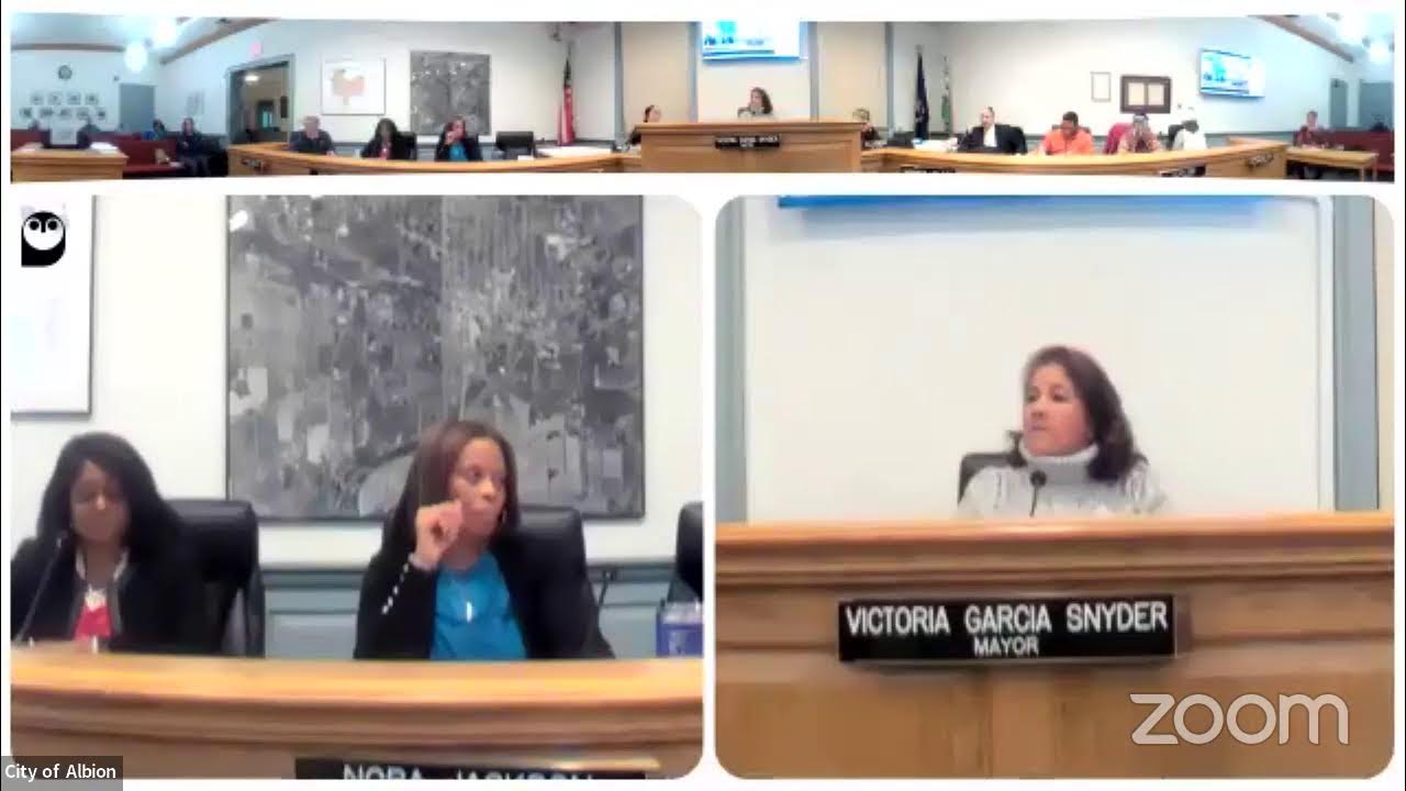 Albion, MI City Council Meeting December 5, 2022 YouTube