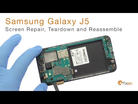 Samsung Galaxy J5 Screen Repair, Teardown and Reassemble - Fixez.com