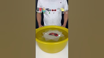 TRY TO GUESS HOW MANY TISSUE PAPER IT TOOKS! #satisfying #asmr #experiment #tissue