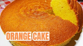 Orange Cake Recipe | How To Make Moist Orange Cake | Bata Medy