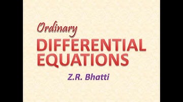 ODEs, Lecture 17, Frobenius Theorem