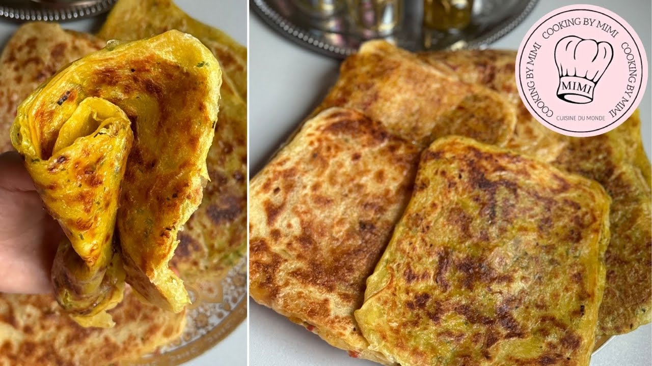 🌙 Ramadan | Msemen Farcis bechahma Un Délice طريقه المسمن المعمر لذيذ