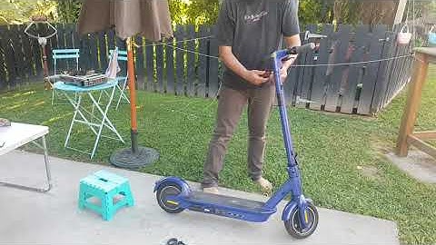 Replace locking ring on Maserati and Ninebot Max G30 Electric Kick Scooter