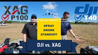 DJI T40 vs. XAG P100 - SPRAYING DRONE STANDOFF! 🔥(2023 Model)