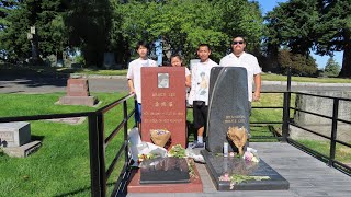 Went to see Bruce lee at Lakeview cemetery Seattle Washington