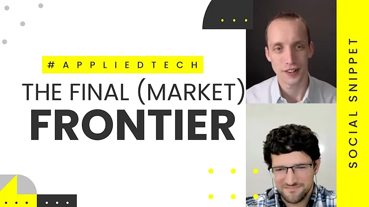 The final (market) frontier | Paolo Venneri, CEO a...