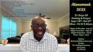 Information ATONEMENT 2023 Day 3 - Dr. Ken Walley News