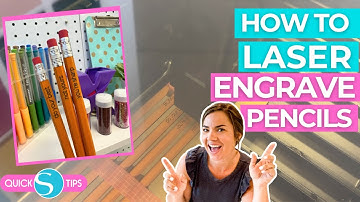 ✏️ How to Laser Engrave Pencils FAST with xTool P2