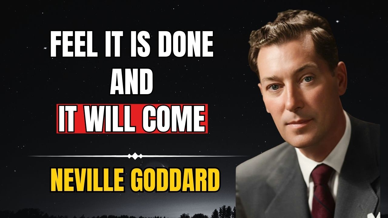 How To Feel It Is Already Done Before You See It | Neville Goddard
