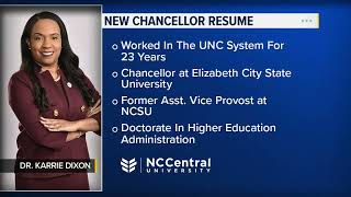 Dr. Karrie Dixon named new chancellor of NCCU