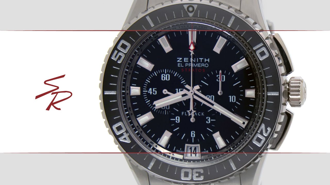Zenith El Primero Stratos Chrono Flyback 45.5mm 03.2060.405/21