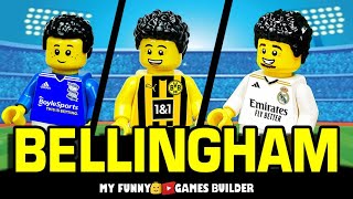 Life of BELLINGHAM - Jude Bellingham story from Dortmund to Real Madrid (2019-2024) Lego Football