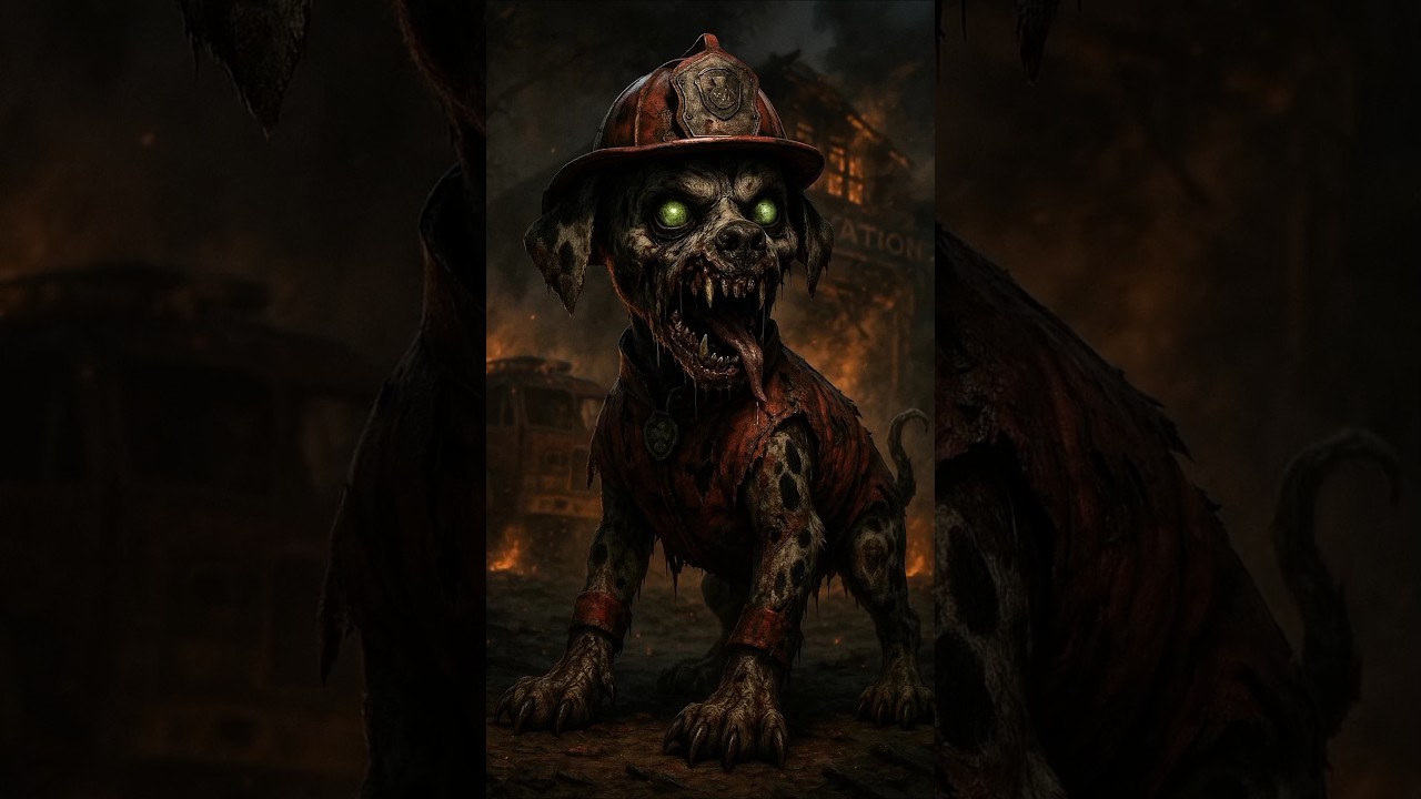 ZOMBIE VERSION OF PAW PATROL CHARACTERS 