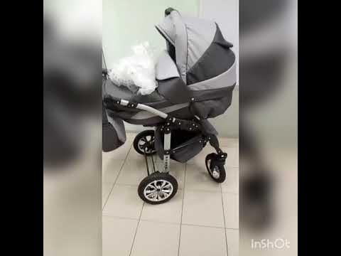Коляска модульная Indigo Berta 2В1 или 3В1 (Индиго Берта) - YouTube