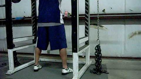 Dynamic Effort Squat with Chains