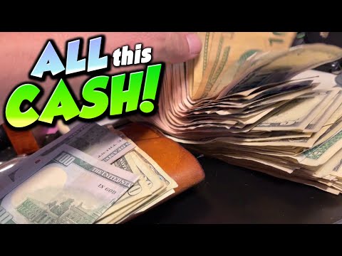 Fast money at the FLEA MARKET!! How much did we make?