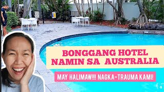 FILIPINO IN AUSTRALIA HOTEL ROOM TOUR | Bakasyon nga mga Pinoy Abroad Overseas | Tagalog Vlog