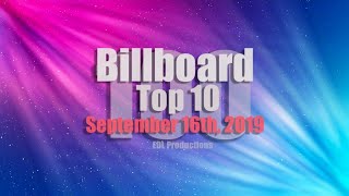 Billboard TOP 10 - September 16th, 2019