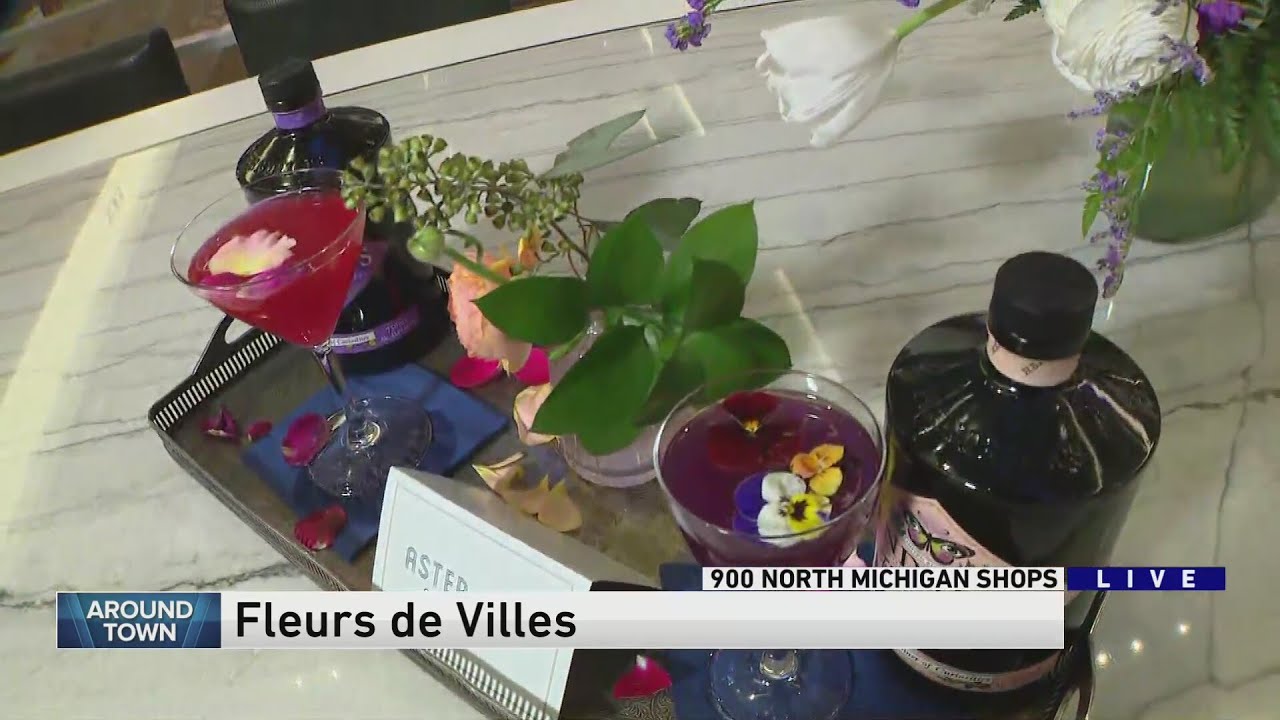 Not just flowers at the Fleurs de Ville in the 900 North Michigan Shops