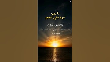 (كلا اذا بلغت التراقي وقيل من راق) تلاوة مبكية للشيخ #احمد_العجمي #القران_الكريم #تلاوة_خاشعة #سورة
