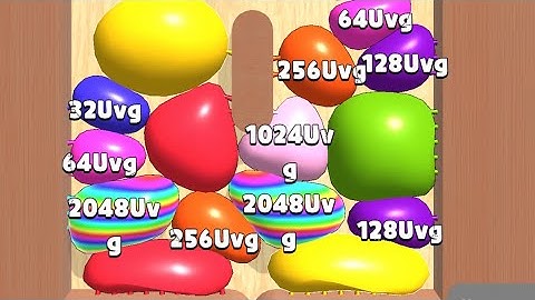 Satisfying and relaxing ASMR Mobile Games - Blob Merge 3D