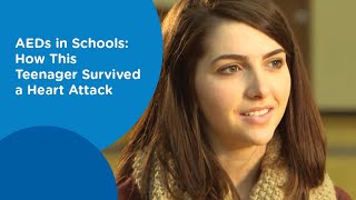 Aeds In Schools How This Teenager Survived A Heart Attack