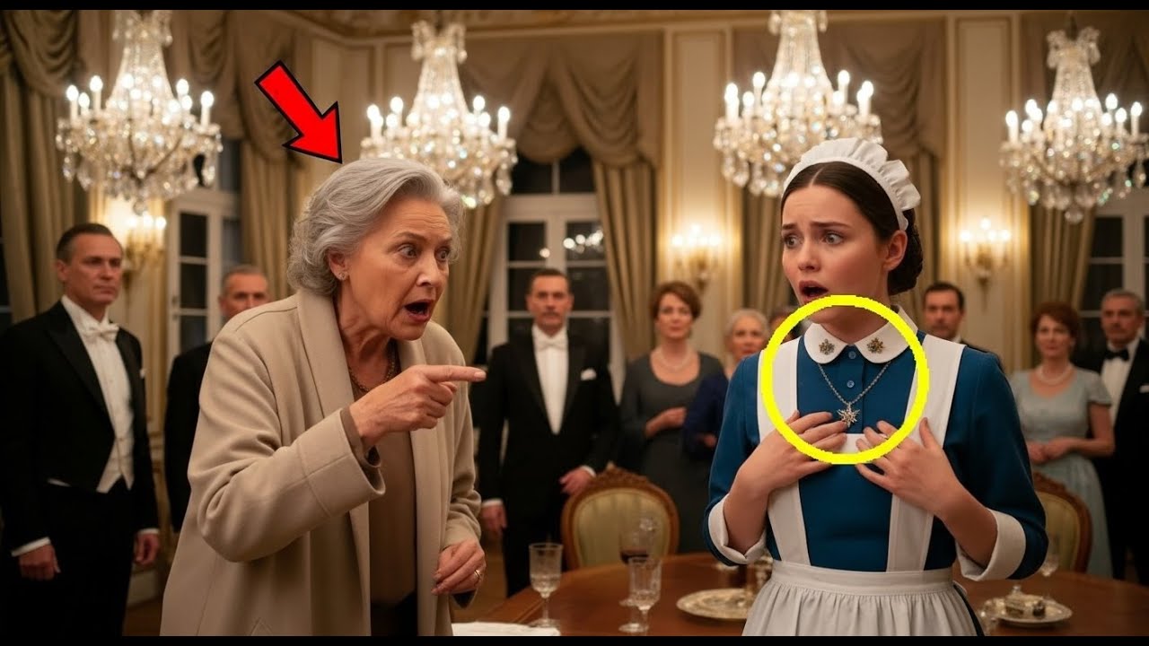“Esse colar é da minha filha!”, gritou a milionária — e a verdade mudou tudo.