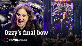 Download Lagu Ozzy Osbourne's emotional final concert before death MP3 Download Lagu Ozzy Osbourne's emotional final concert before death MP3