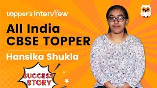 All India CBSE Topper Hansika Shukla Interview - arihant&#39;s Padhaakoo