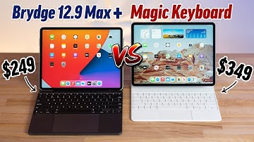 NEW Brydge Max+ vs Magic Keyboard - $100 Cheaper AND Better?