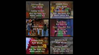 Barney Remix Credits With Audio Low Tone Barney Songs Mashup Version