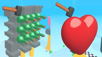 Hammer Flip! Very Satisfying And Relaxing ASMR Slicing Game