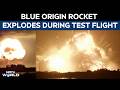 Jeff Bezos News | Rocket Belonging To Bezos' Blue Origin Explodes During Test At Launch Pad: Video