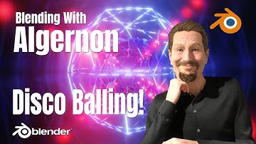 A 21st Century Disco Ball Made in Geometry Nodes in Blender 3D