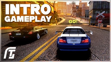 NFS MOST WANTED - ROADS MOD 2025 | Intro First Minutes Gameplay (4K)