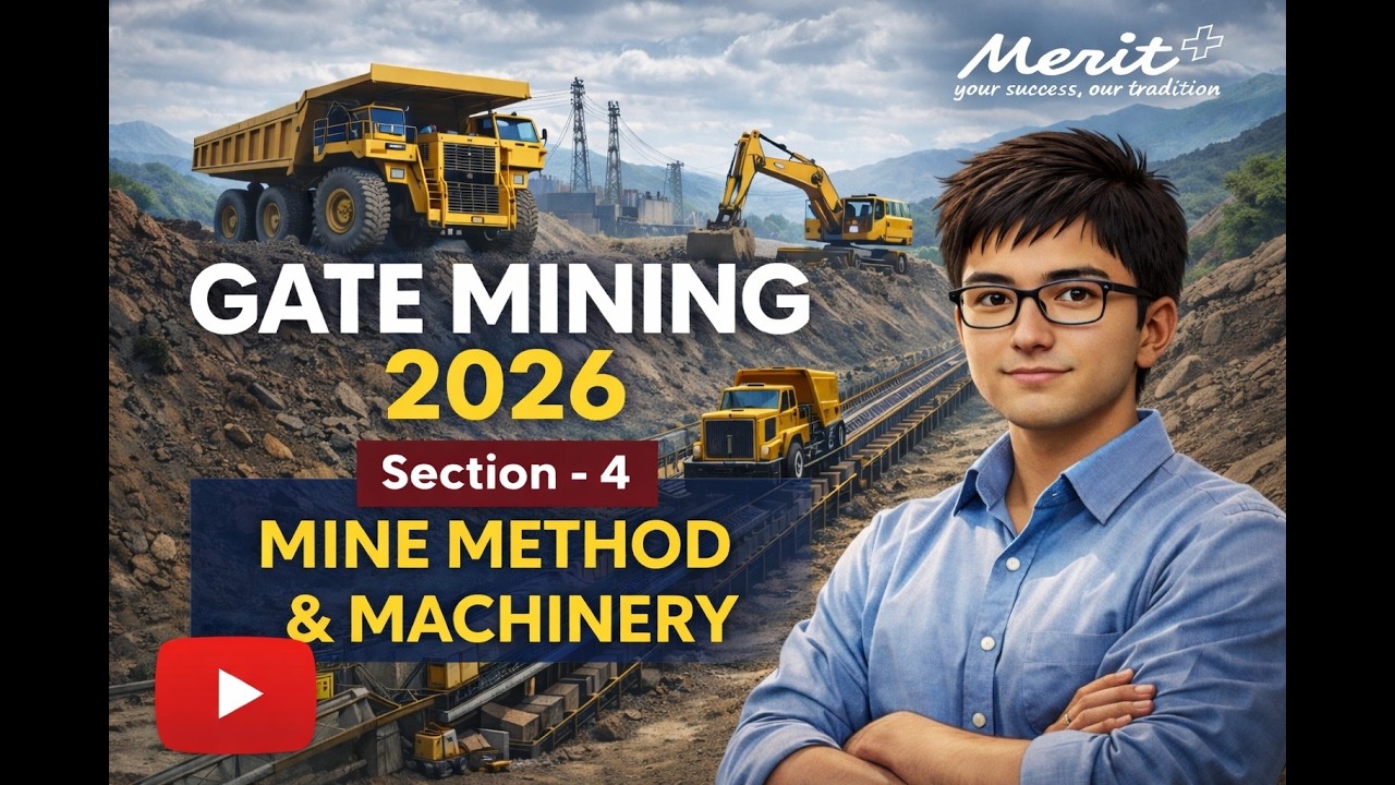 Mine Method & Machinery Memory Questions Solved | GATE Mining 2026 | MeritPlus