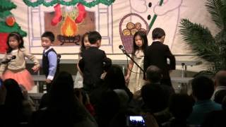 Starlight Christian Preschool 2012 Christmas Program (Logan's Highlights)