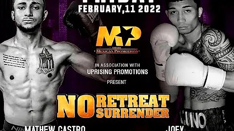 Joey Aquino vs Matthew Castro at The New Mexican P...