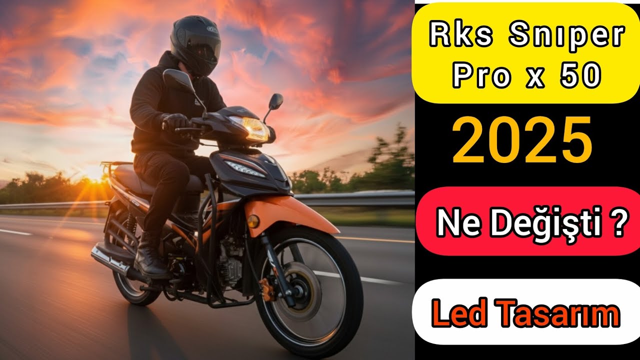 Rks Snıper pro x 50 ,2025 model .Ne değişti ki ? Led tasarım.