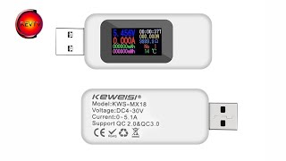 USB тестер KWS MX18