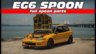 Civic EG6 Paling Complete SPOON di Malaysia