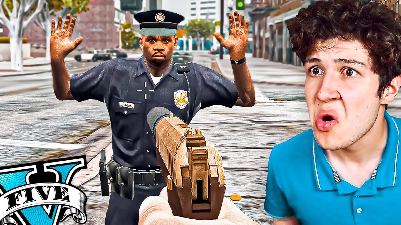 E-MASTERSENSEI vs 2 ASESINOS en GTA 5! (SpeedRun) 