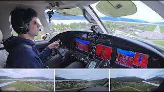 Flying Into a Private Mountain Airport Community!