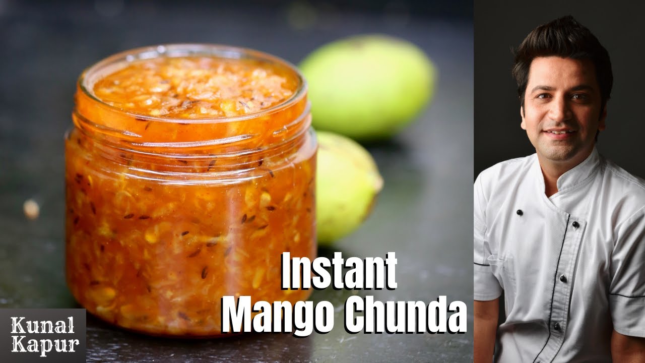 Instant Raw Mango Chunda | Aam ka Chunda | Mango Chutney Recipe Gulamba Kunal Kapur Gujarati Recipes | Kunal Kapoor