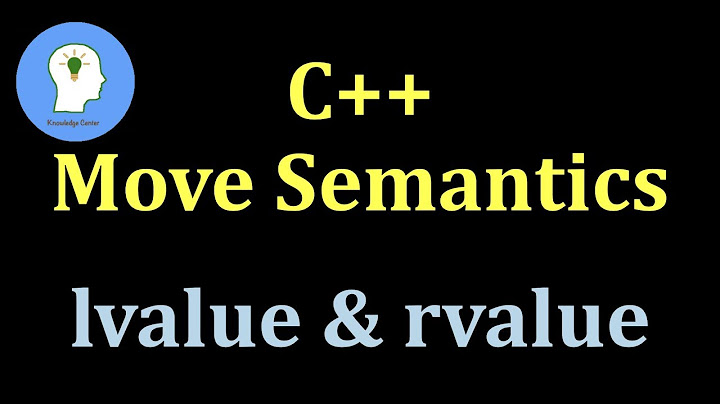 Lỗi expression must be a modifiable lvalue trong