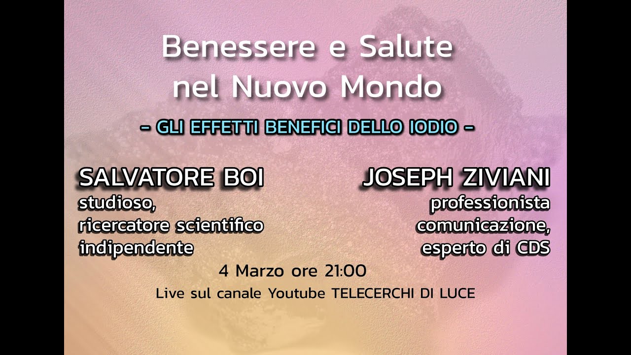 GLI EFFETTI BENEFICI DELLO IODIO