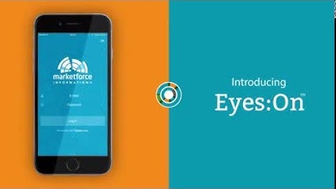 Eyes:On - Market Force Mystery Shopping App UK