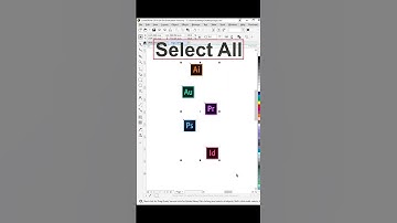Aligning objects in CorelDraw | #shorts | kukk graphic