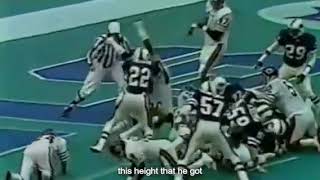 Walter Payton Career Touchdown #51 October 7, 1979