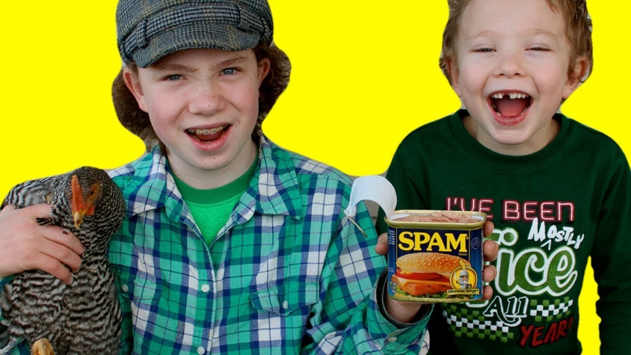 Kids' Mystery Tasting: The Half Pints Taste Canned Spam!
